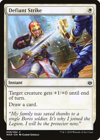 Defiant Strike [War of the Spark] | Eastridge Sports Cards & Games