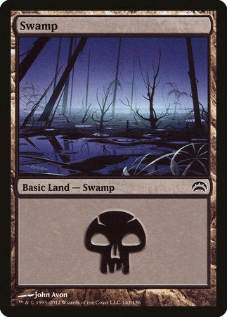 Swamp (142) [Planechase 2012] | Eastridge Sports Cards & Games