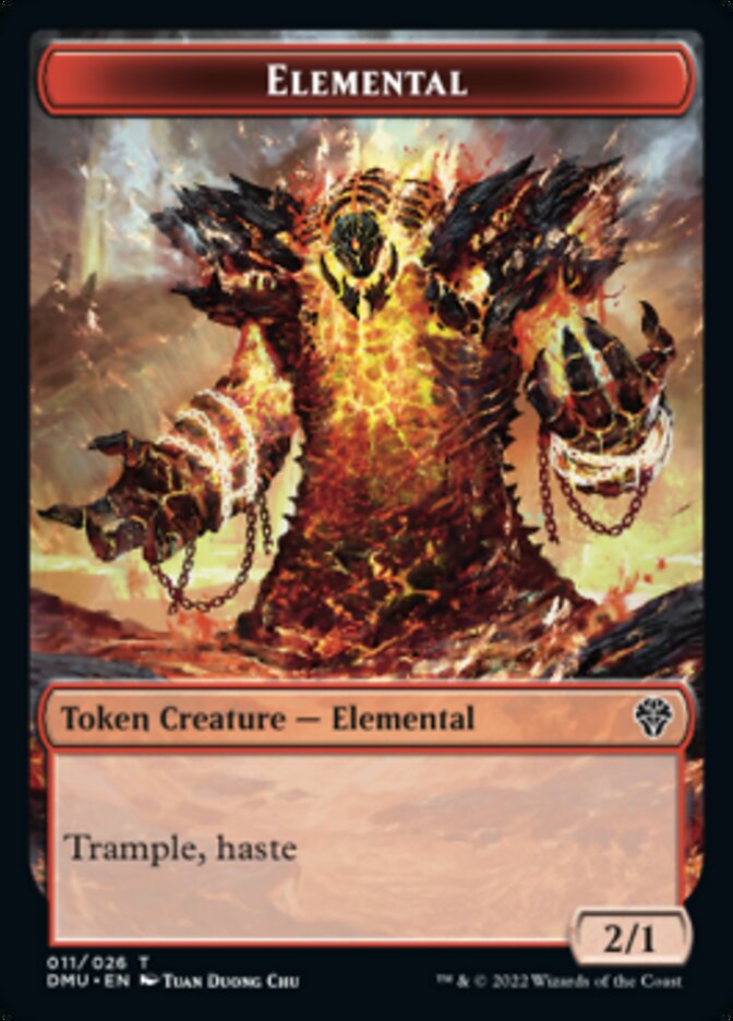 Elemental Token [Dominaria United Tokens] | Eastridge Sports Cards & Games