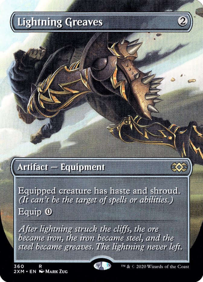 Lightning Greaves (Borderless) [Double Masters] | Eastridge Sports Cards & Games