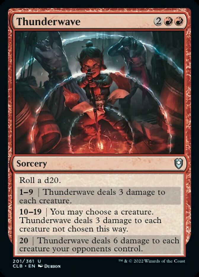 Thunderwave [Commander Legends: Battle for Baldur's Gate] | Eastridge Sports Cards & Games