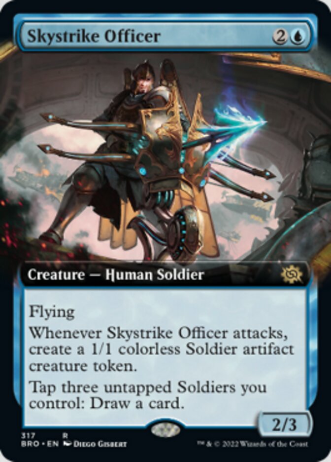 Skystrike Officer (Extended Art) [The Brothers' War] | Eastridge Sports Cards & Games