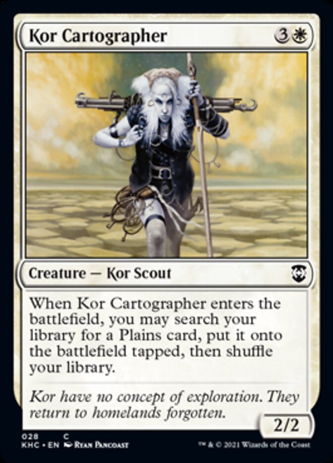 Kor Cartographer [Kaldheim Commander] | Eastridge Sports Cards & Games