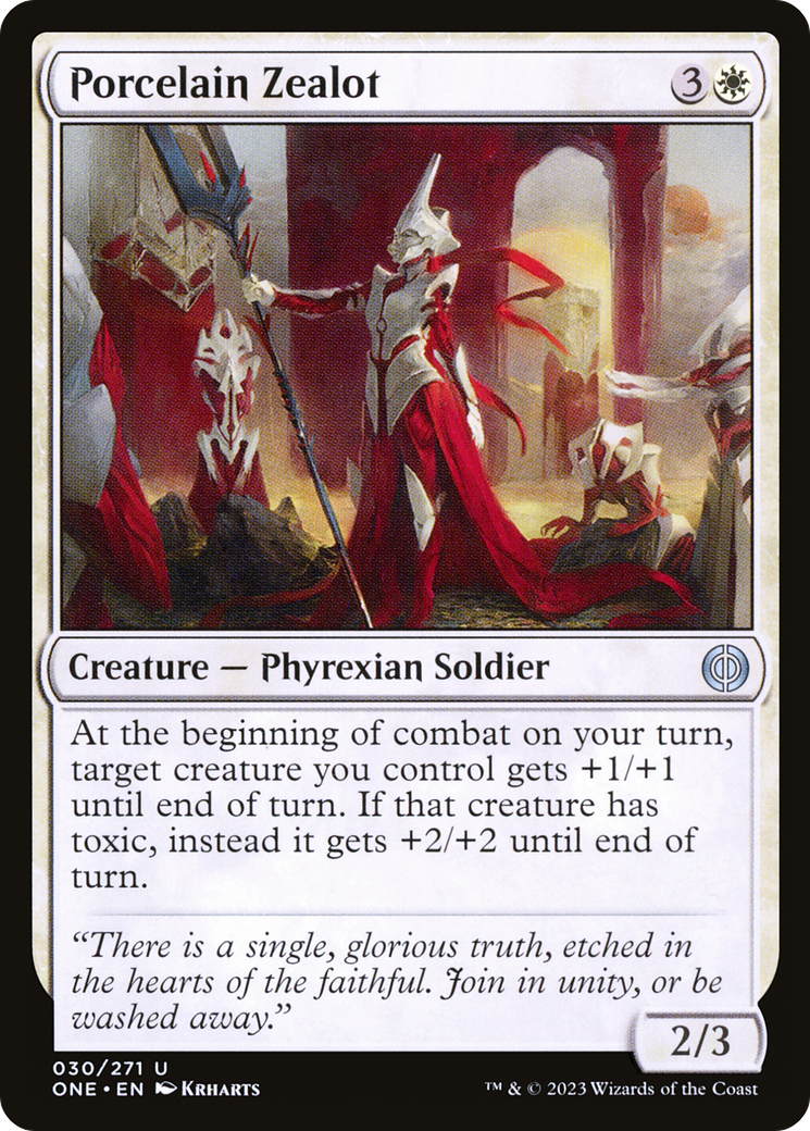 Porcelain Zealot [Phyrexia: All Will Be One] | Eastridge Sports Cards & Games