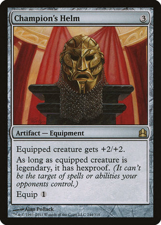 Champion's Helm [Commander 2011] | Eastridge Sports Cards & Games