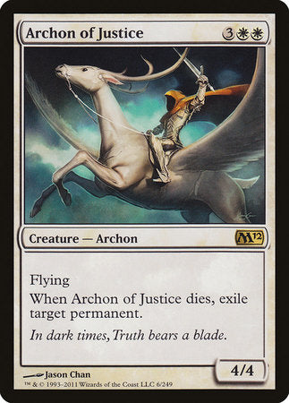 Archon of Justice [Magic 2012] | Eastridge Sports Cards & Games