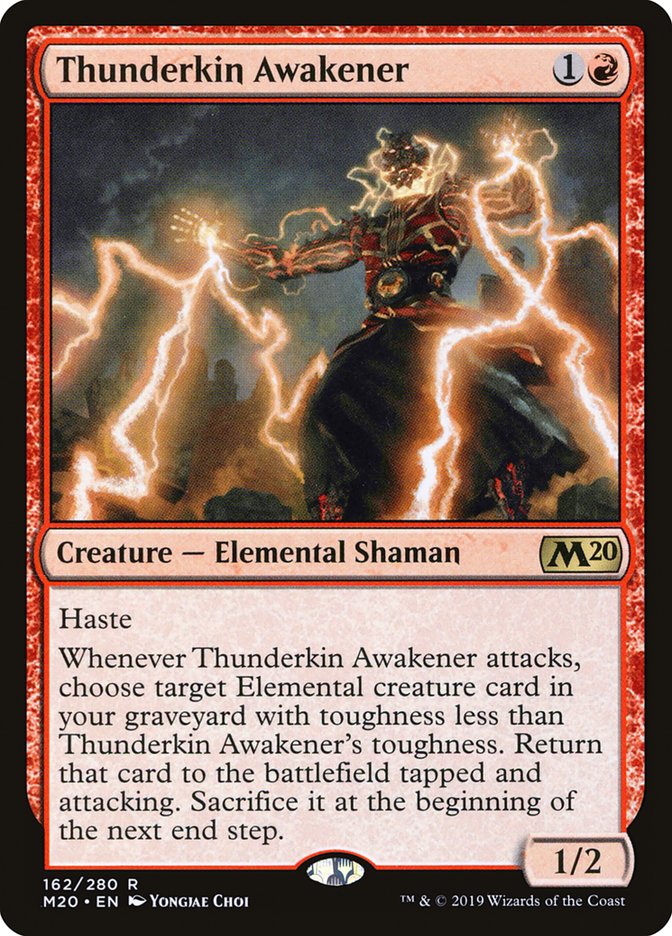 Thunderkin Awakener [Core Set 2020] | Eastridge Sports Cards & Games