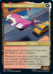 Arcee, Sharpshooter // Arcee, Acrobatic Coupe [Universes Beyond: Transformers] | Eastridge Sports Cards & Games