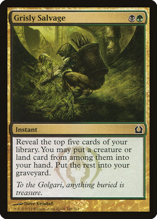 Grisly Salvage [Return to Ravnica] | Eastridge Sports Cards & Games