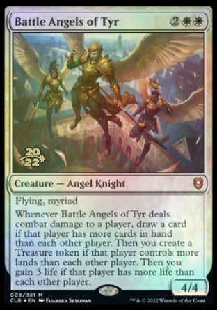 Battle Angels of Tyr [Commander Legends: Battle for Baldur's Gate Prerelease Promos] | Eastridge Sports Cards & Games