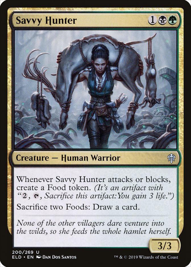 Savvy Hunter [Throne of Eldraine] | Eastridge Sports Cards & Games