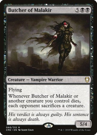 Butcher of Malakir [Commander Anthology Volume II] | Eastridge Sports Cards & Games
