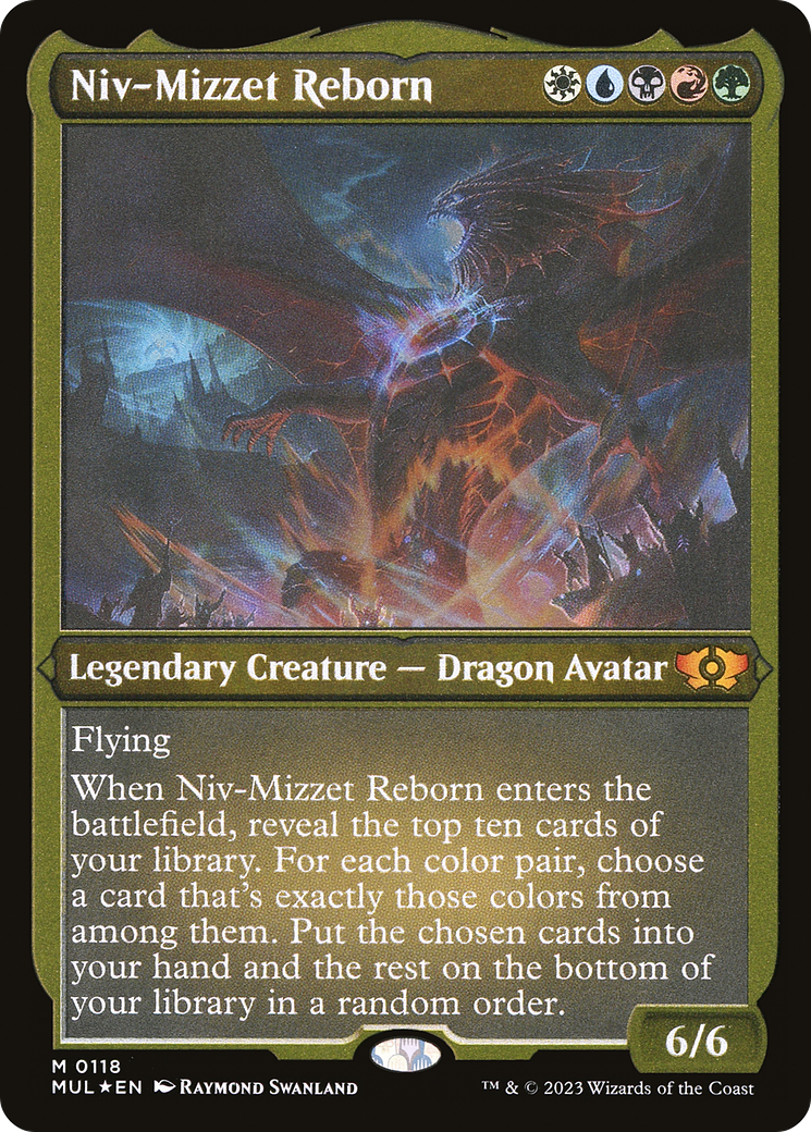 Niv-Mizzet Reborn (Foil Etched) [Multiverse Legends] | Eastridge Sports Cards & Games