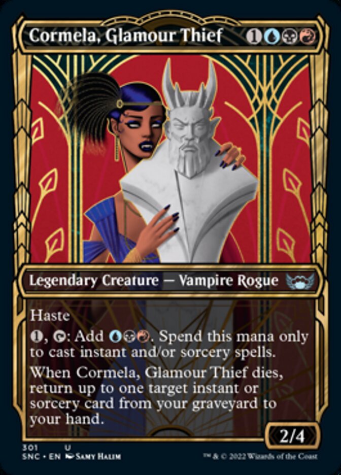 Cormela, Glamour Thief (Showcase Golden Age) [Streets of New Capenna] | Eastridge Sports Cards & Games