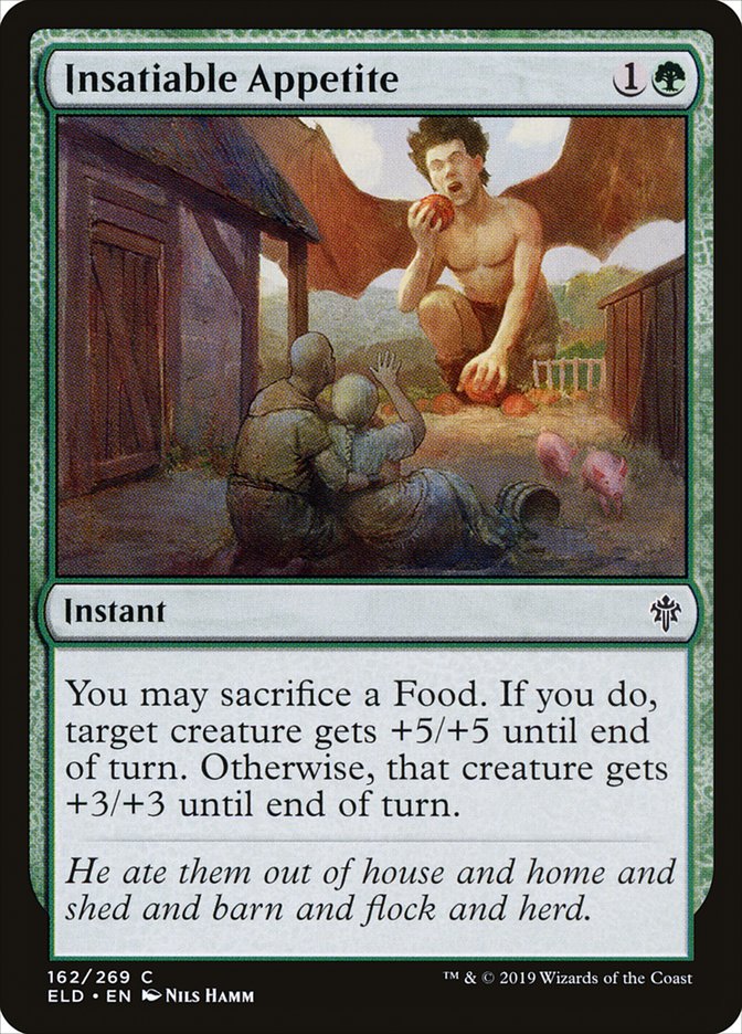 Insatiable Appetite [Throne of Eldraine] | Eastridge Sports Cards & Games