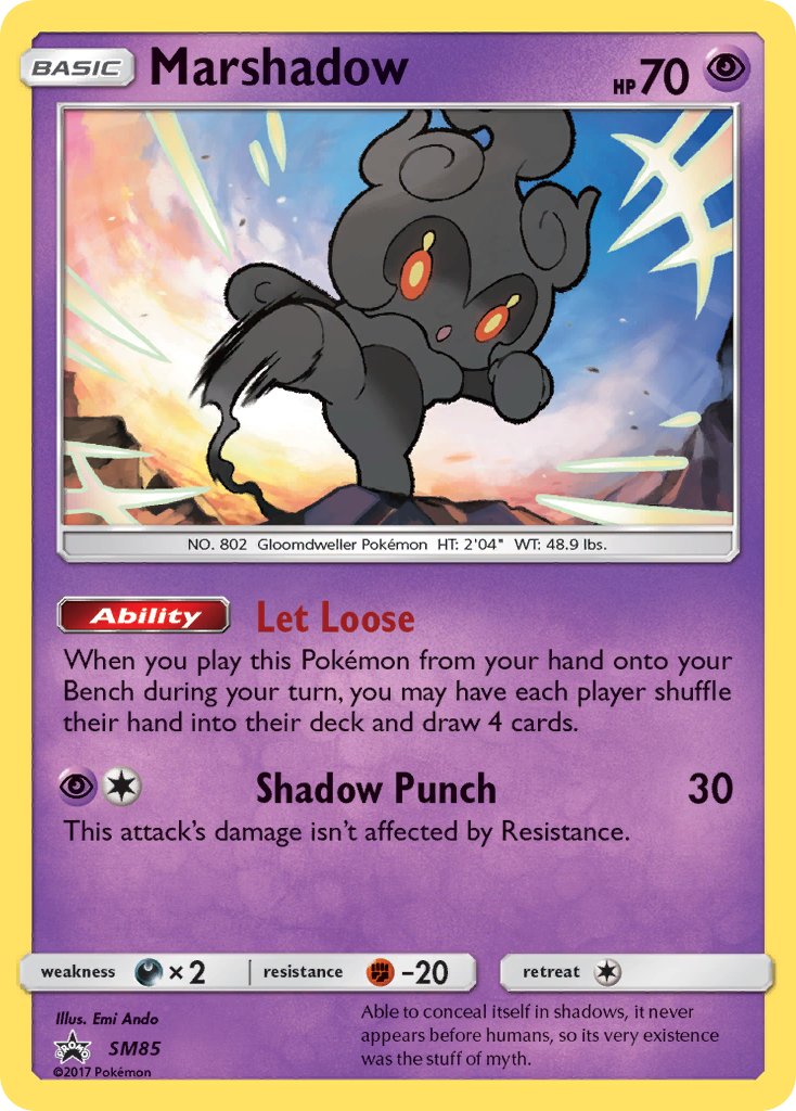 Marshadow (SM85) [Sun & Moon: Black Star Promos] | Eastridge Sports Cards & Games