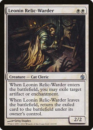 Leonin Relic-Warder [Mirrodin Besieged] | Eastridge Sports Cards & Games