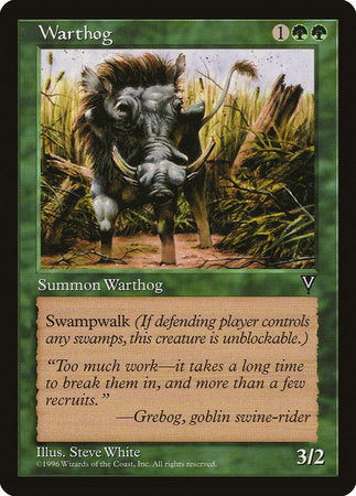 Warthog [Visions] | Eastridge Sports Cards & Games