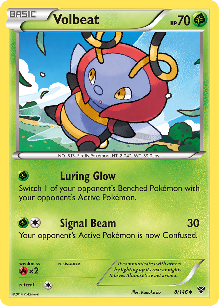 Volbeat (8/146) [XY: Base Set] | Eastridge Sports Cards & Games