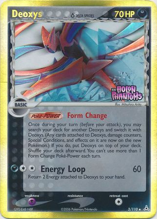 Deoxys (3/110) (Delta Species) (Stamped) [EX: Holon Phantoms] | Eastridge Sports Cards & Games