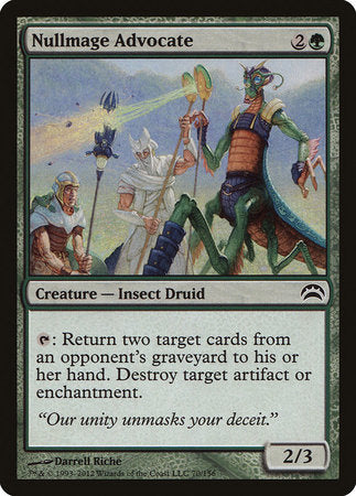 Nullmage Advocate [Planechase 2012] | Eastridge Sports Cards & Games
