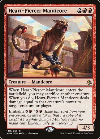 Heart-Piercer Manticore [Amonkhet] | Eastridge Sports Cards & Games