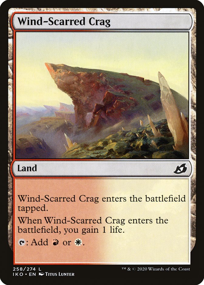 Wind-Scarred Crag [Ikoria: Lair of Behemoths] | Eastridge Sports Cards & Games