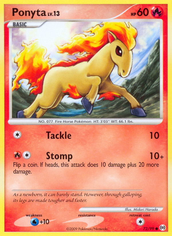 Ponyta (72/99) [Platinum: Arceus] | Eastridge Sports Cards & Games