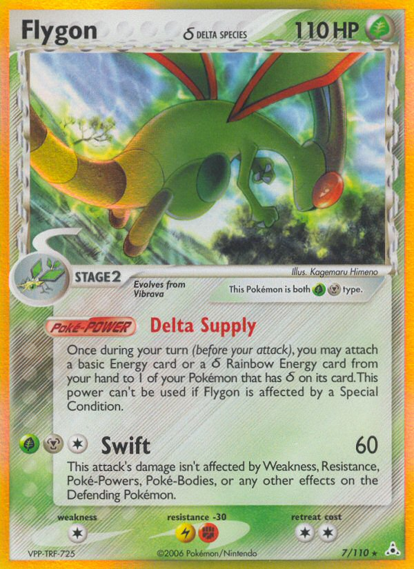 Flygon (7/110) (Delta Species) [EX: Holon Phantoms] | Eastridge Sports Cards & Games