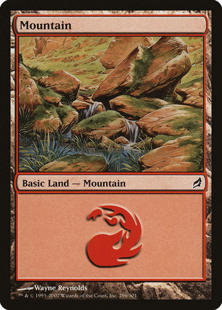 Mountain (296) [Lorwyn] | Eastridge Sports Cards & Games