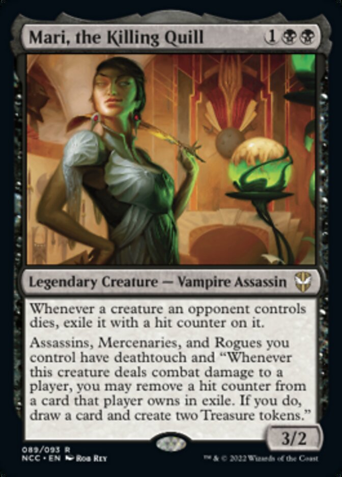 Mari, the Killing Quill [Streets of New Capenna Commander] | Eastridge Sports Cards & Games