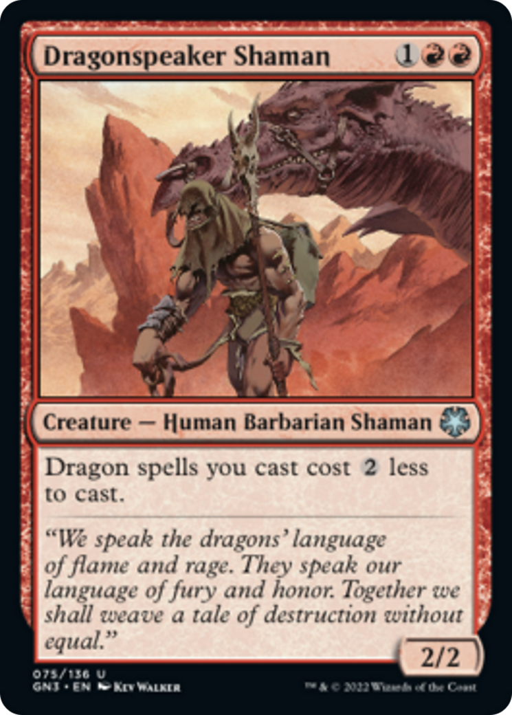 Dragonspeaker Shaman [Game Night: Free-for-All] | Eastridge Sports Cards & Games