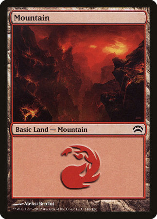 Mountain (148) [Planechase 2012] | Eastridge Sports Cards & Games