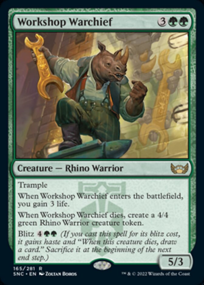 Workshop Warchief [Streets of New Capenna] | Eastridge Sports Cards & Games