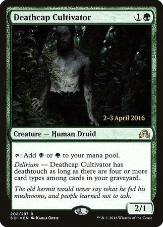 Deathcap Cultivator [Shadows over Innistrad Promos] | Eastridge Sports Cards & Games