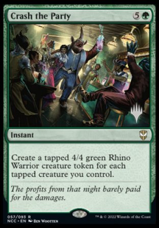 Crash the Party (Promo Pack) [Streets of New Capenna Commander Promos] | Eastridge Sports Cards & Games