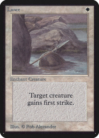 Lance [Limited Edition Alpha] | Eastridge Sports Cards & Games