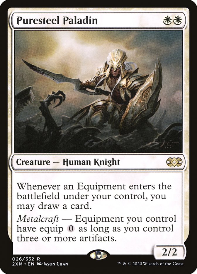 Puresteel Paladin [Double Masters] | Eastridge Sports Cards & Games