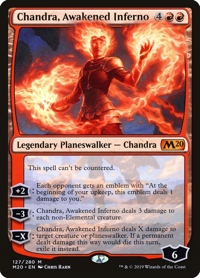 Chandra, Awakened Inferno [Core Set 2020] | Eastridge Sports Cards & Games