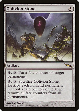 Oblivion Stone [Mirrodin] | Eastridge Sports Cards & Games