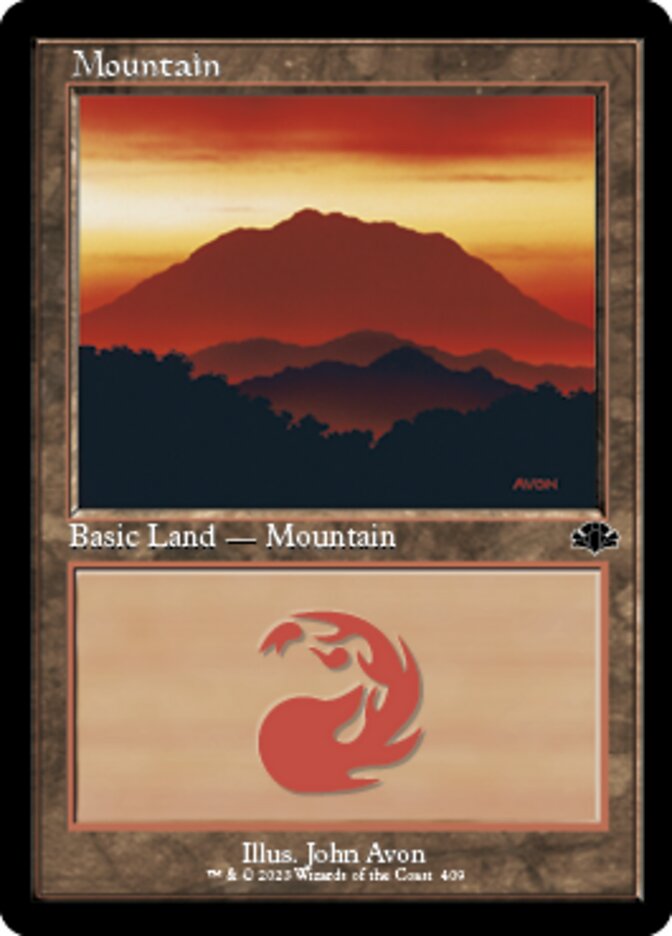 Mountain (409) (Retro) [Dominaria Remastered] | Eastridge Sports Cards & Games