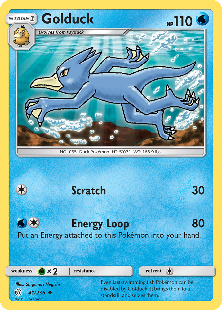 Golduck (41/236) [Sun & Moon: Cosmic Eclipse] | Eastridge Sports Cards & Games