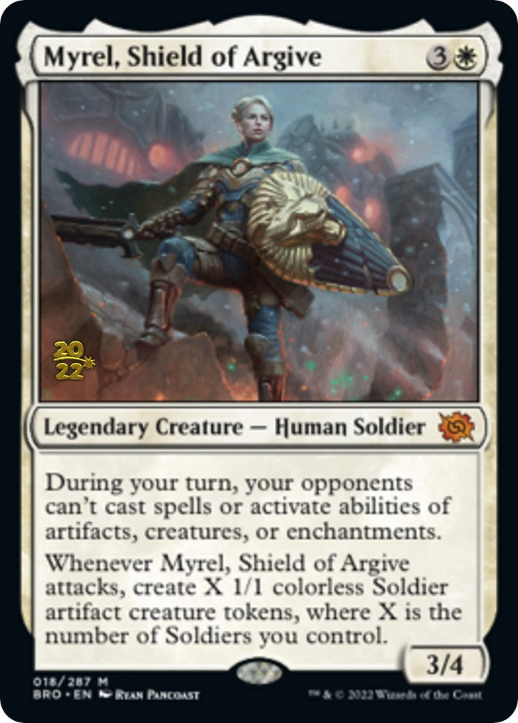 Myrel, Shield of Argive [The Brothers' War: Prerelease Promos] | Eastridge Sports Cards & Games