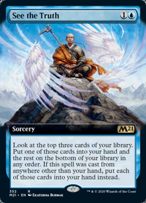 See the Truth (Extended Art) [Core Set 2021] | Eastridge Sports Cards & Games