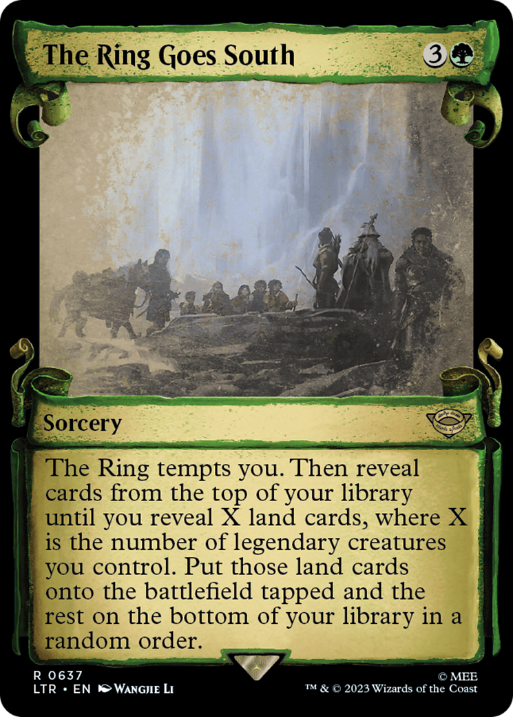 The Ring Goes South [The Lord of the Rings: Tales of Middle-Earth Showcase Scrolls] | Eastridge Sports Cards & Games