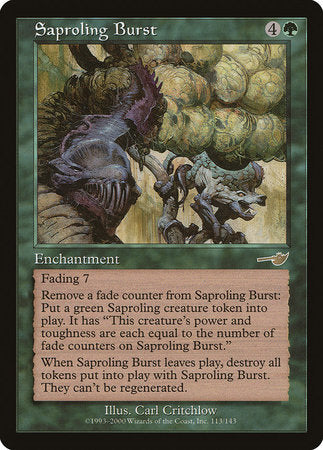 Saproling Burst [Nemesis] | Eastridge Sports Cards & Games