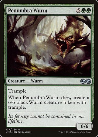 Penumbra Wurm [Ultimate Masters] | Eastridge Sports Cards & Games