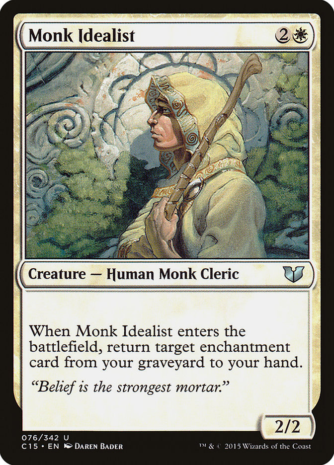 Monk Idealist [Commander 2015] | Eastridge Sports Cards & Games