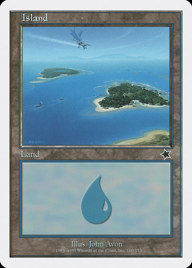 Island (160) [Starter 1999] | Eastridge Sports Cards & Games