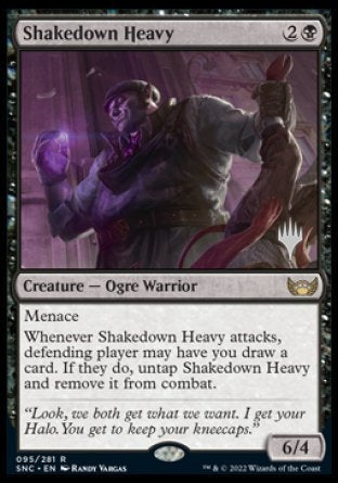 Shakedown Heavy (Promo Pack) [Streets of New Capenna Promos] | Eastridge Sports Cards & Games